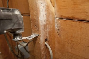 Removing Wires From Framing
