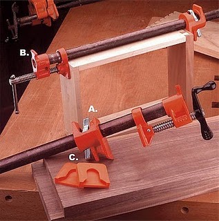 Wood Working Pipe Clamp Size