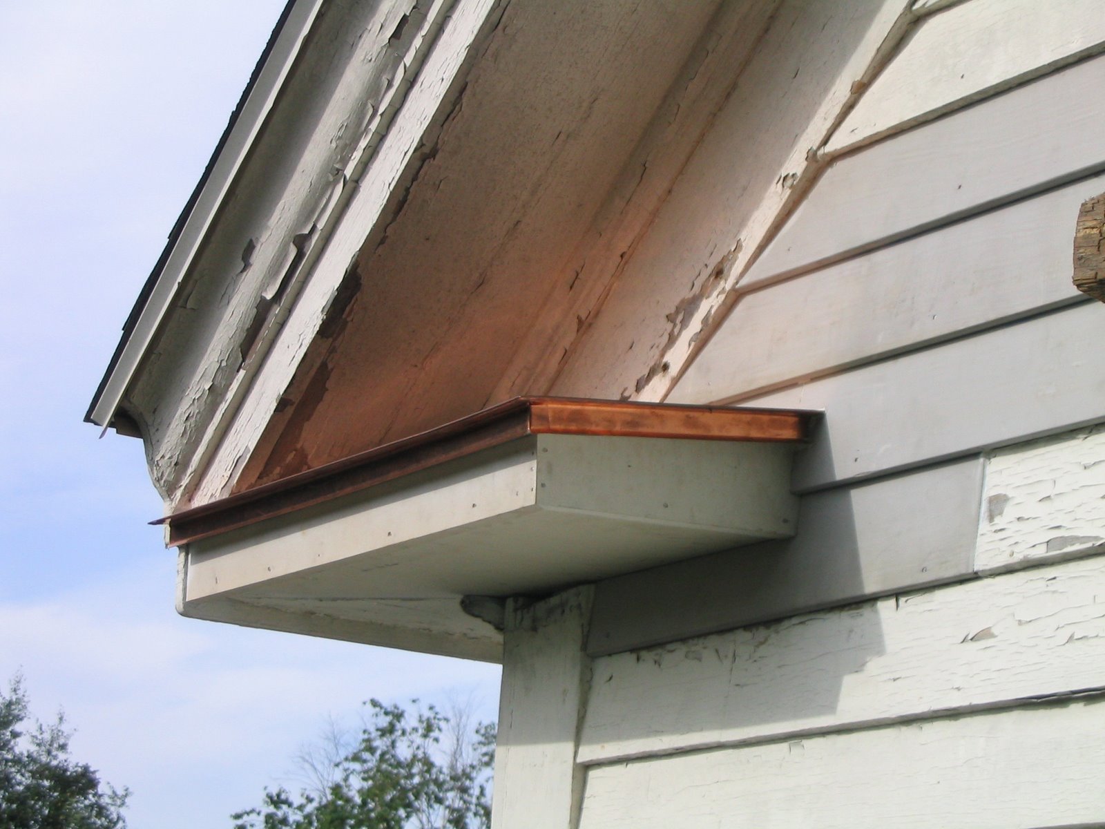 Repairing Greek Cornice Roof Returns A Concord Carpenter