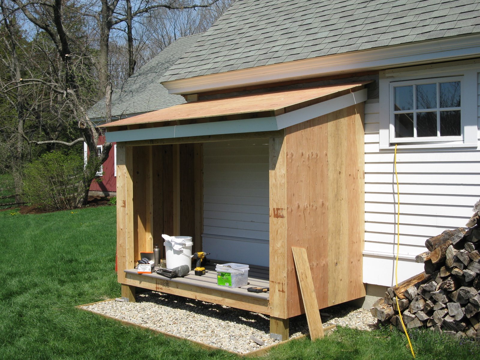 Building A Wood Shed - A Concord Carpenter