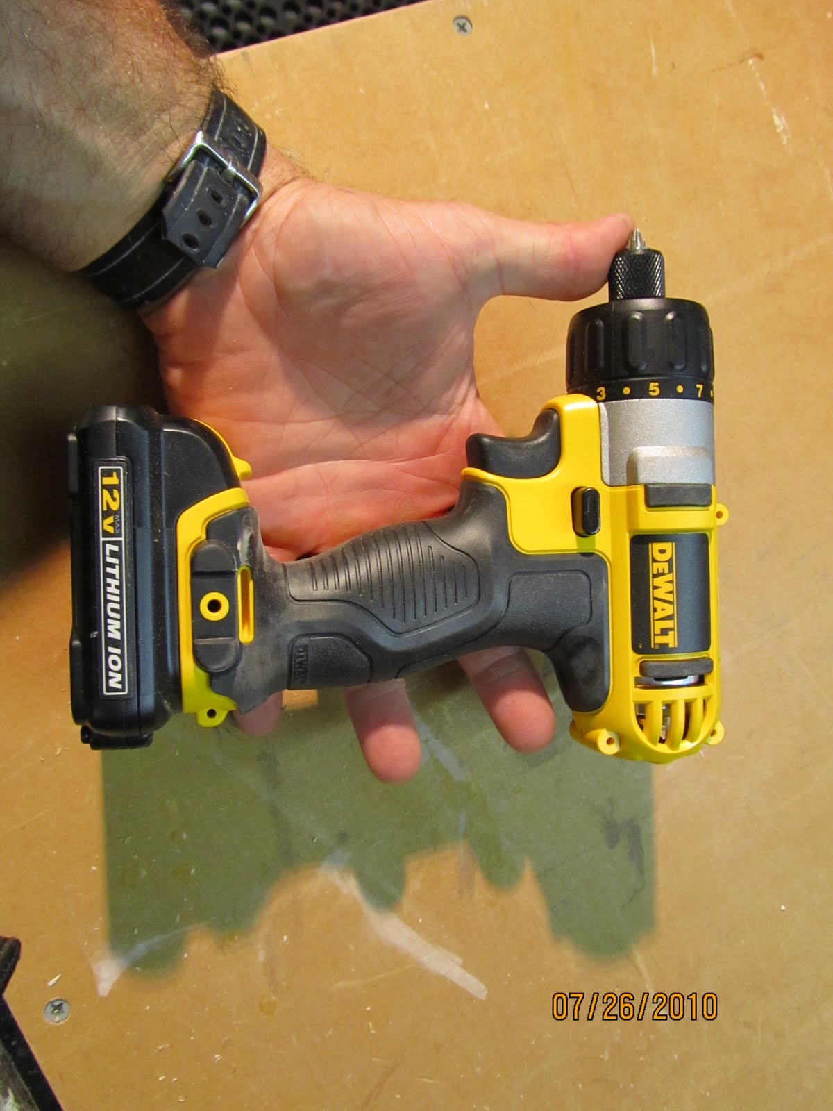 DEWALT DCF815 12V Max 1/4" Hex Impact Driver – Bare Tool – With Belt Clip – Lithium-Ion