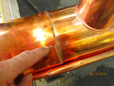 Installing A Copper Gutter
