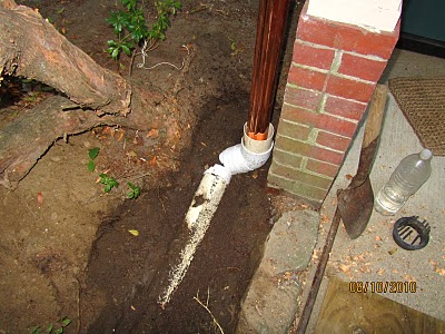 How to Keep Roof Runoff off a Walkway
