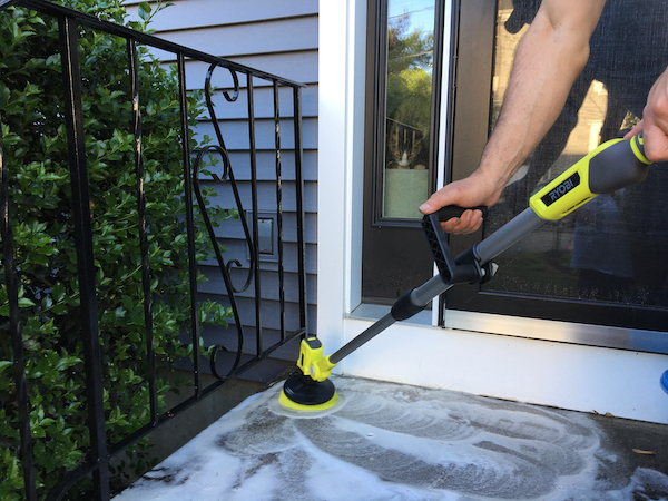 POWERFUL COMPACT Cleaning!  RYOBI USB Lithium Power Scrubber 